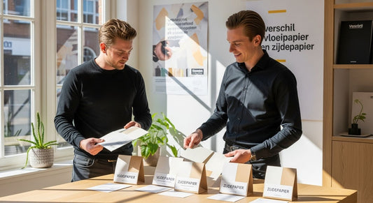 verschil vloeipapier zijdepapier