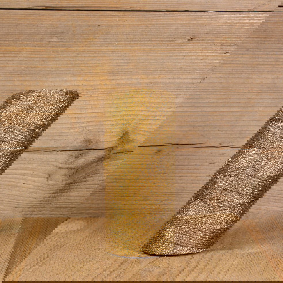Hoogglans Goud koord - Kadopapier.net