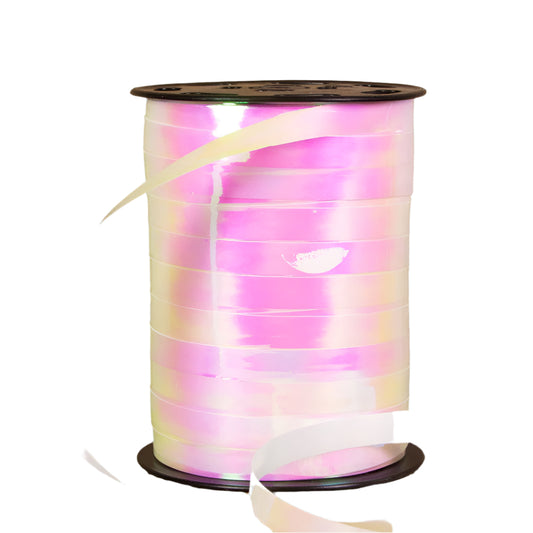 Iriserend Krullint Wit - Kadopapier.net