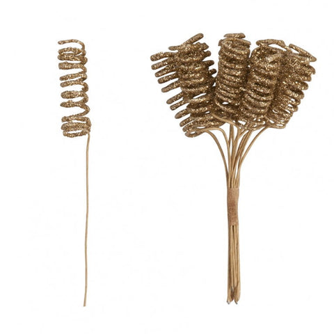 Kadodecoratie Curlpins Goud - Kadopapier.net Kadodecoratie Curlpins Goud - Kadopapier.net