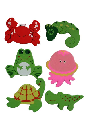 Kadoplakker Waterdieren - Kadopapier.net