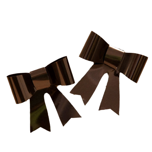 Plakdeco Vlinderstrikje Zwart - Kadopapier.net