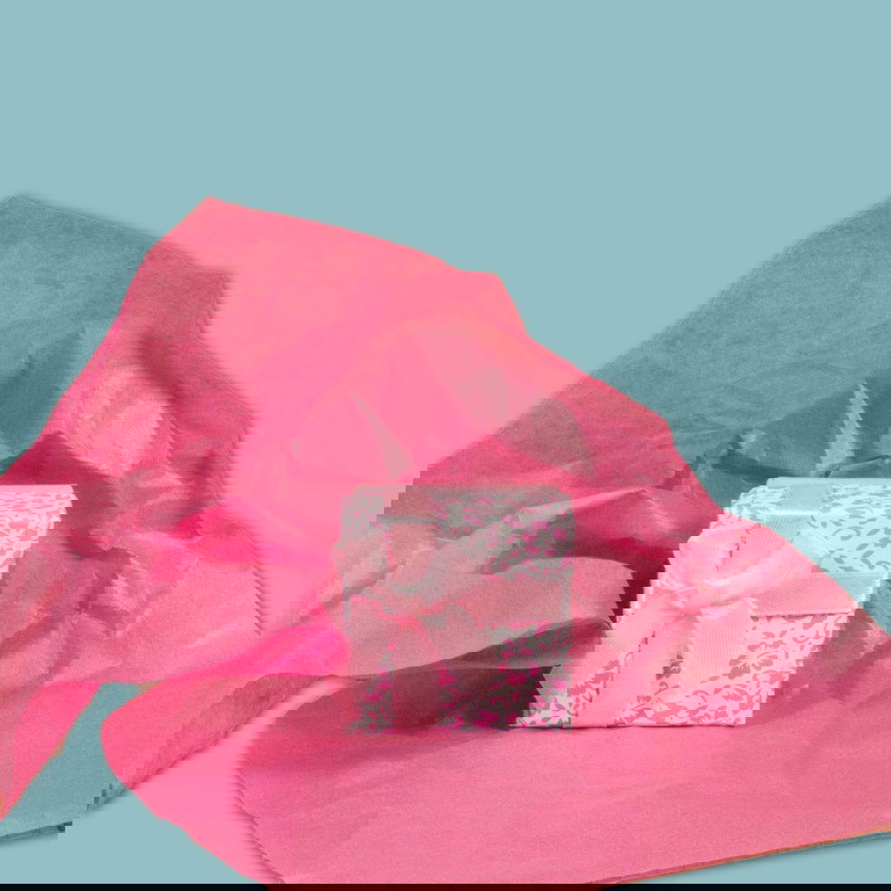 Ringdoosje Roze - Kadopapier.net