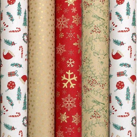 Consumer Roll White Gifts - 70cm x 2m - FSC Mix Consumer Roll White Gifts - 70cm x 2m - FSC Mix