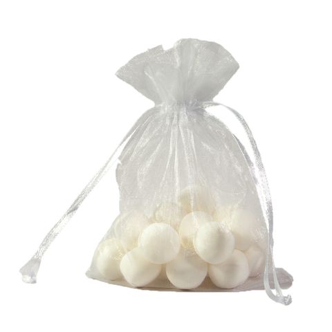 Wit Organza zakje - Kadopapier.net Wit Organza zakje - Kadopapier.net