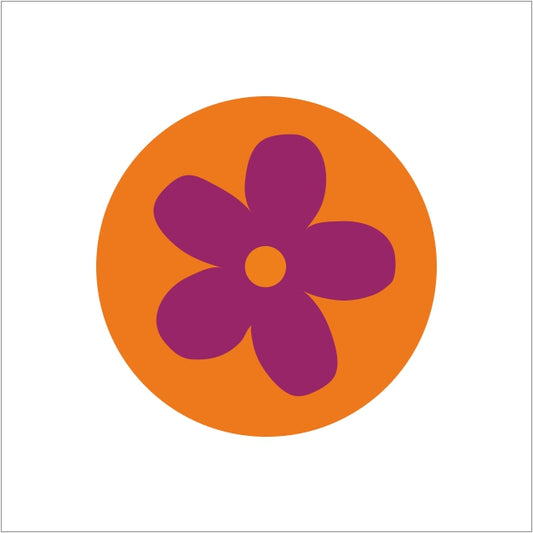 Sticker flower