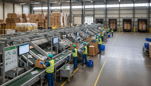 recycling distributiecentrum Nederland