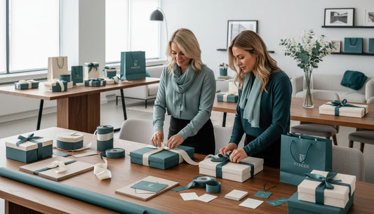 zakelijke cadeauverpakking kantoor