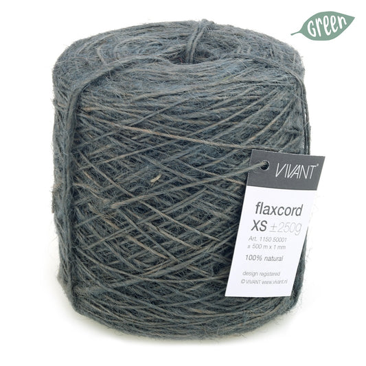 Thin jute rope grey for creative projects and decoration