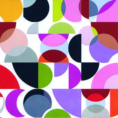 Geo Circles Wrapping Paper – Modern and Colorful