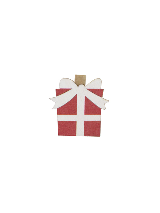 Houten Knijper Kerstcadeautje