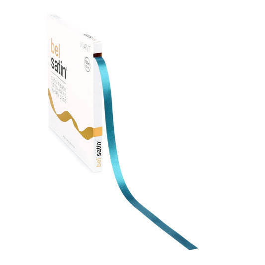 Poly Satijnlint Aqua 100m (10mm, 15mm, 25mm, 40mm)