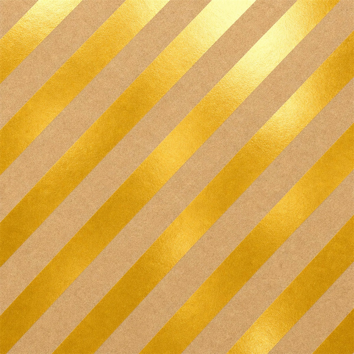 Kadozakje kraft met gouden strepen - Kadopapier.net
