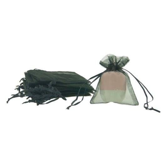 Zwart organza zakje