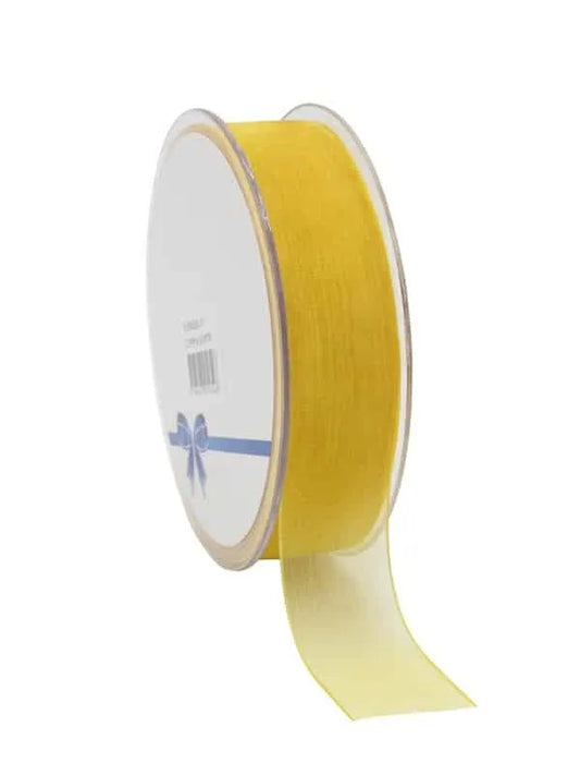 Gold Organza Ribbon