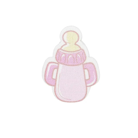 Mini Peg Bottle Pink 32x20mm - Set of 50s