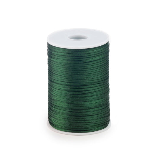 Satin cord Dark Green