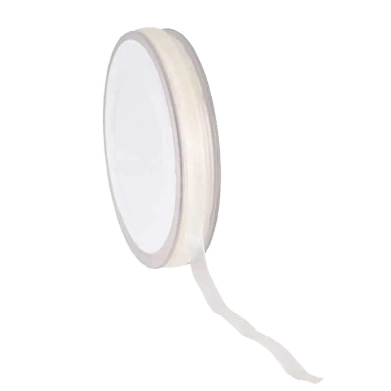 Creme Organza lint - Kadopapier.net