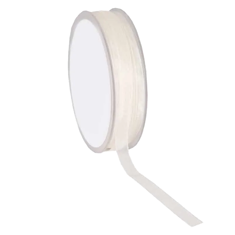 Creme Organza lint - Kadopapier.net
