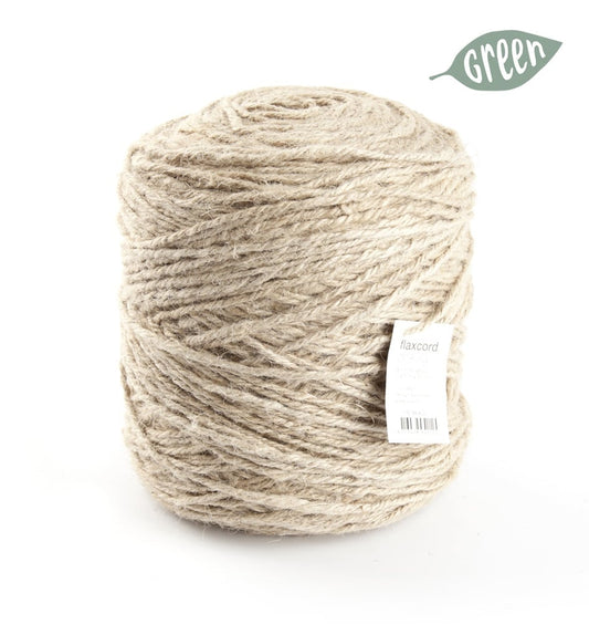 Thick jute rope cream for sustainable decoration and craft projects