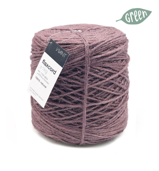 Thick jute rope lavender for creative projects and decoration