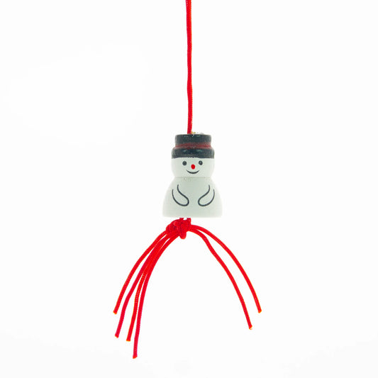 Lucky Snowman Pendant &gt; 30mm | Set of 100