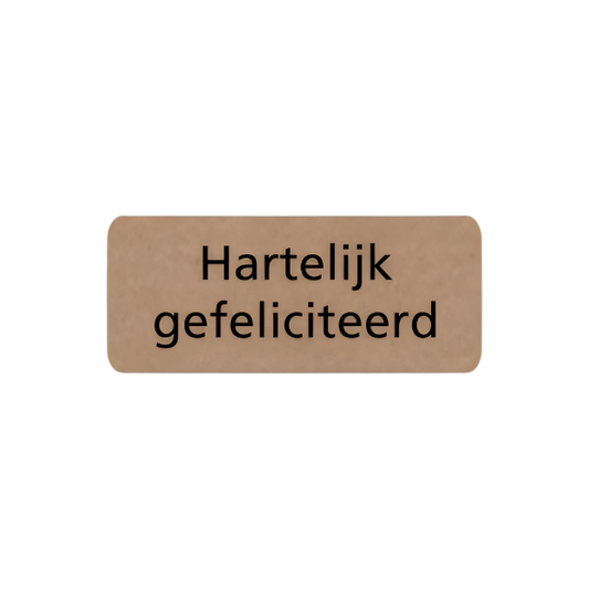 HG Kraft rechthoek - Kadopapier.net