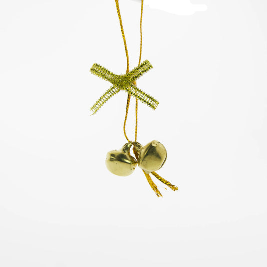 Christmas Pendant Bell Gold &gt; 10 mm | 100 Pieces