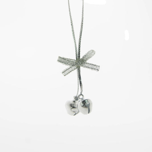 Christmas Pendant Bell Silver &gt; 10mm | 100 Pieces