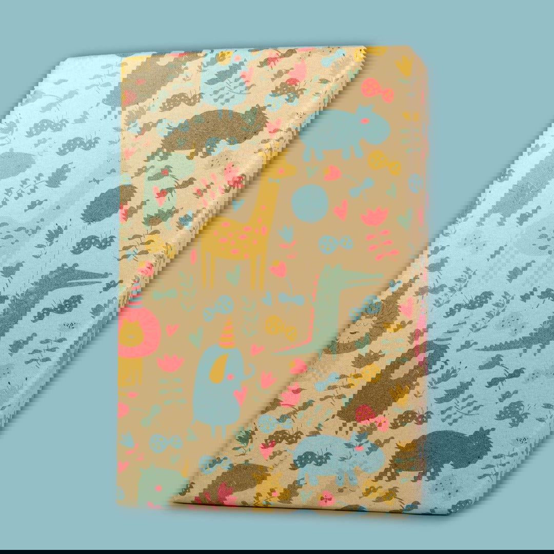 Kinder Inpakpapier Alligator - Kadopapier.net