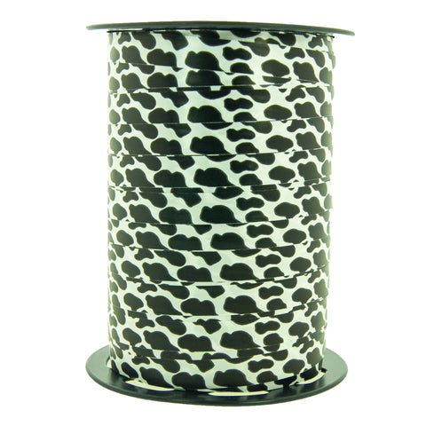 Curling ribbon Panther print &gt; 10 mm x 225 meters
