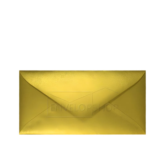 Metallic envelop Goud lang - Kadopapier.net