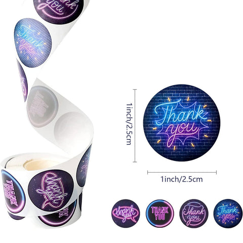 Closing sticker Heart Gold -Sticker-Label-