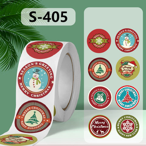 Closing sticker Heart Gold -Sticker-Label-