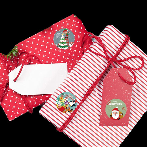 Closing sticker Heart Gold -Sticker-Label-