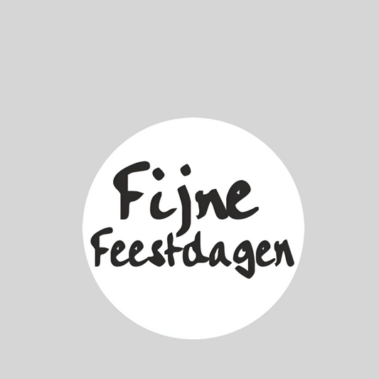 Old School Fijne Feestdagen - Kadopapier.net
