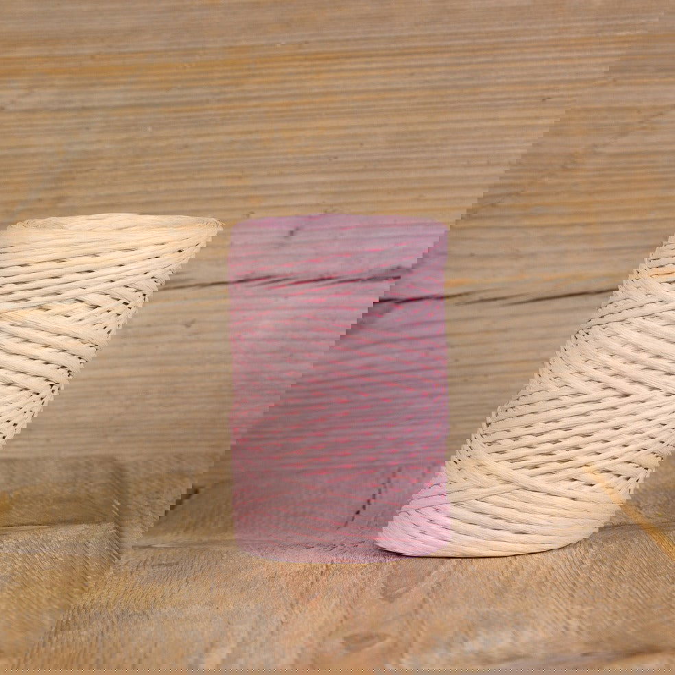 Papieren deco draad Roze - Kadopapier.net