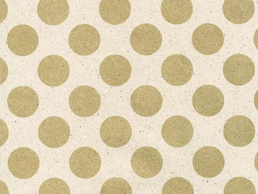 Graspapier Inpakpapier Gouden Stip