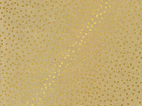 Vellen Inpakpapier Confetti Dots Gold | 70*50cm | 2x 250 vellen