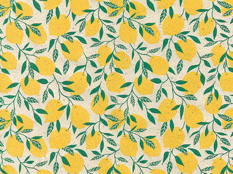 Vellen Inpakpapier Little Lemon | 70*50cm | 2x 250 vellen