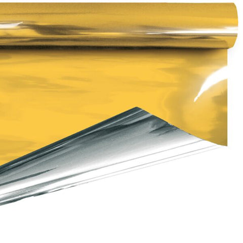 Hoogglans Inpakfolie Goud – Luxe Plastic Inpakfolie | 69 cm / 50 m