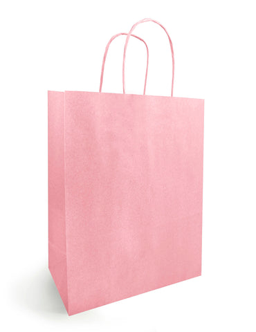 Papieren tasjes effen - 50 stuks