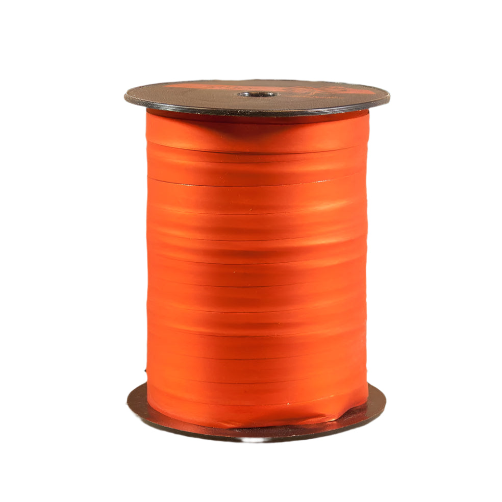 Silky Metal Krullint Oranje - Kadopapier.net