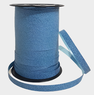 Krullint met Denim print > 10mm | 225m